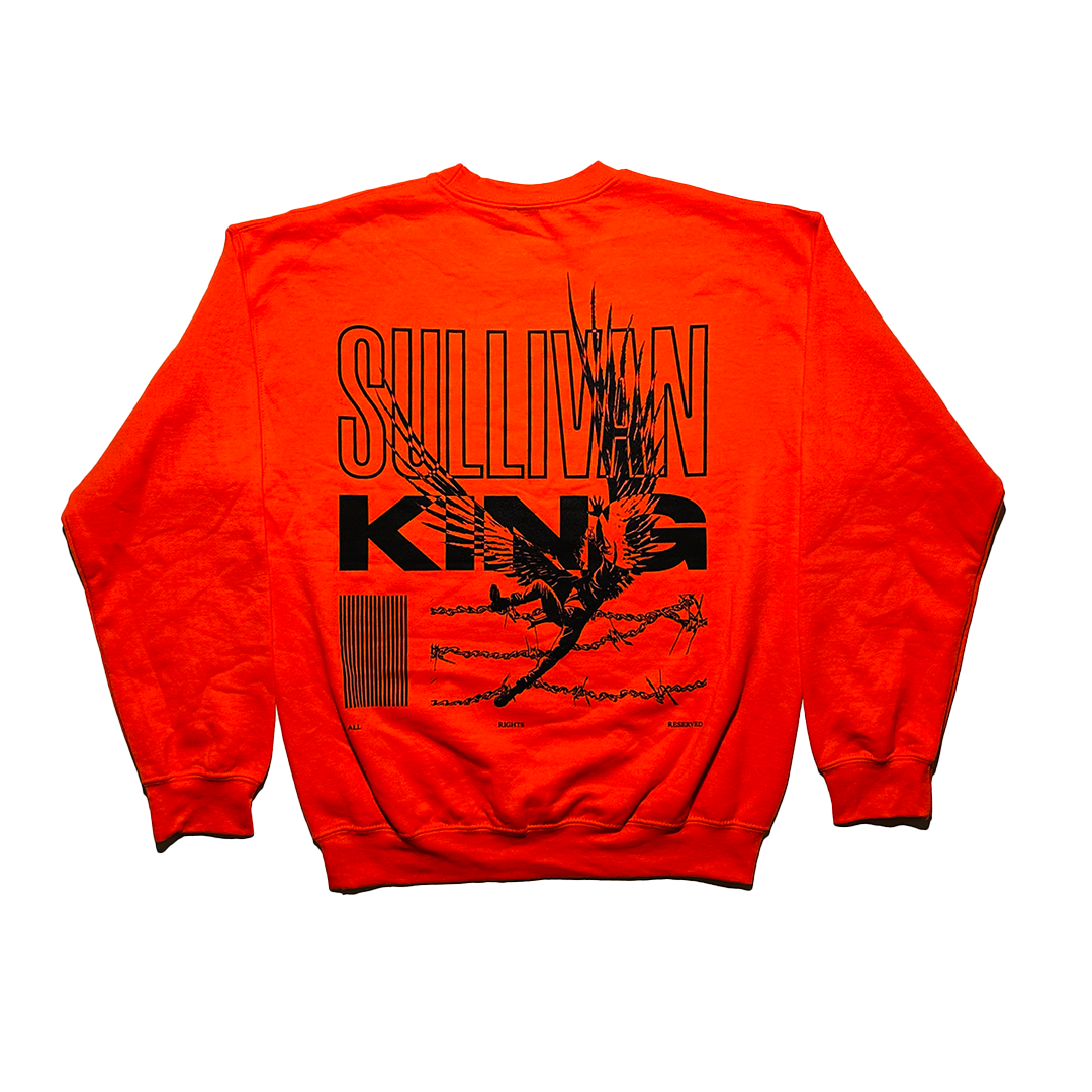 "Hi Vis Demented" Crewneck Thank You For Raging Apparel