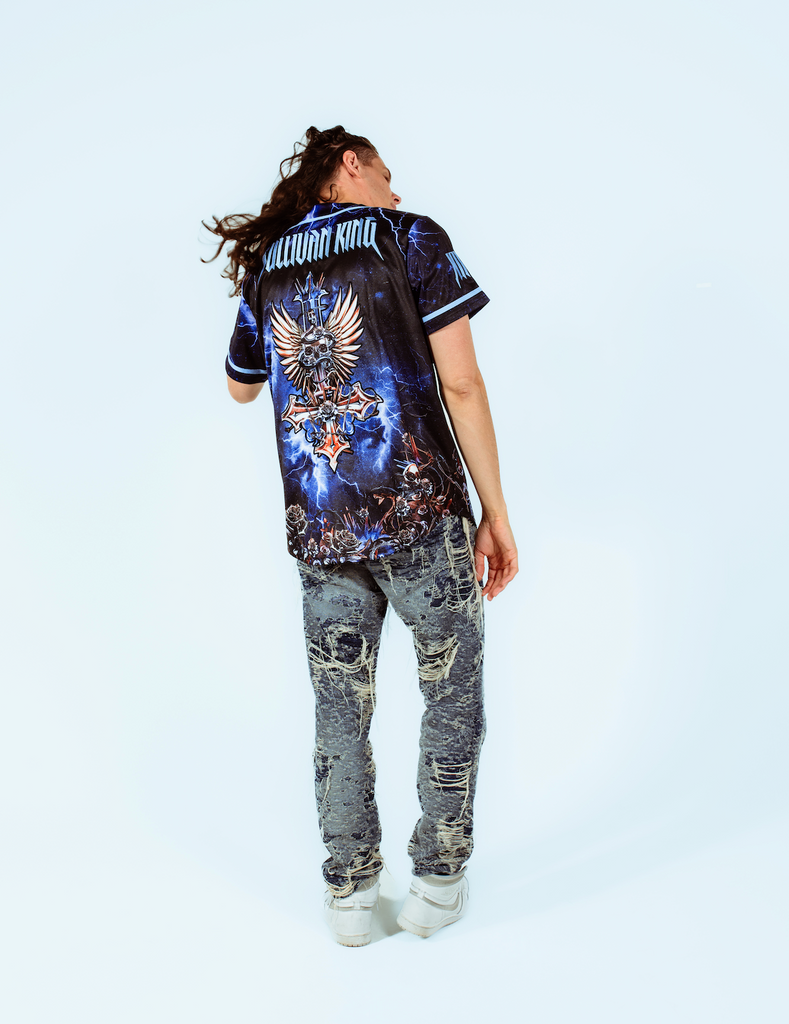 Sullivan King 'An Appetite for Lightning" BASSball Jersey