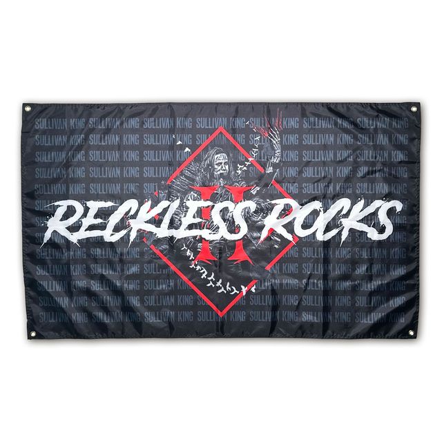 Sullivan King "Reckless Rocks II" Flag [LIMITED EDITION]