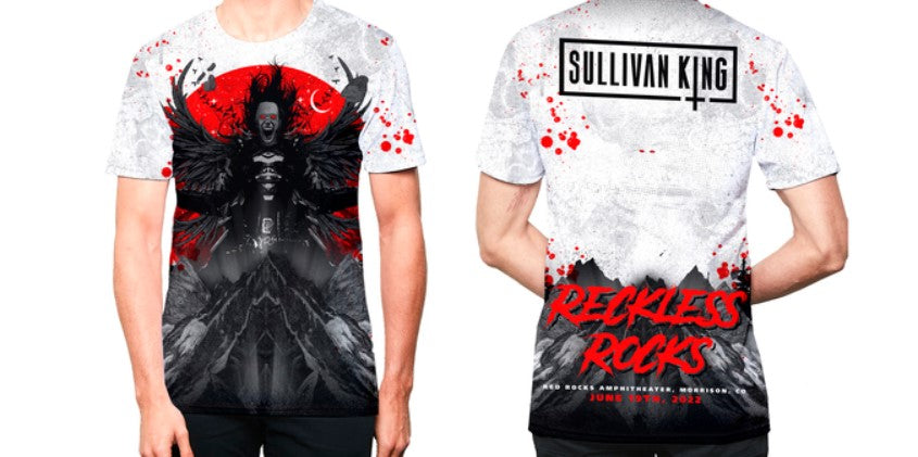 Sullivan King "Reckless Rocks" T-Shirt - LIMITED EDITION